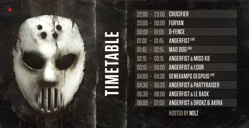 Timetable Angerfist